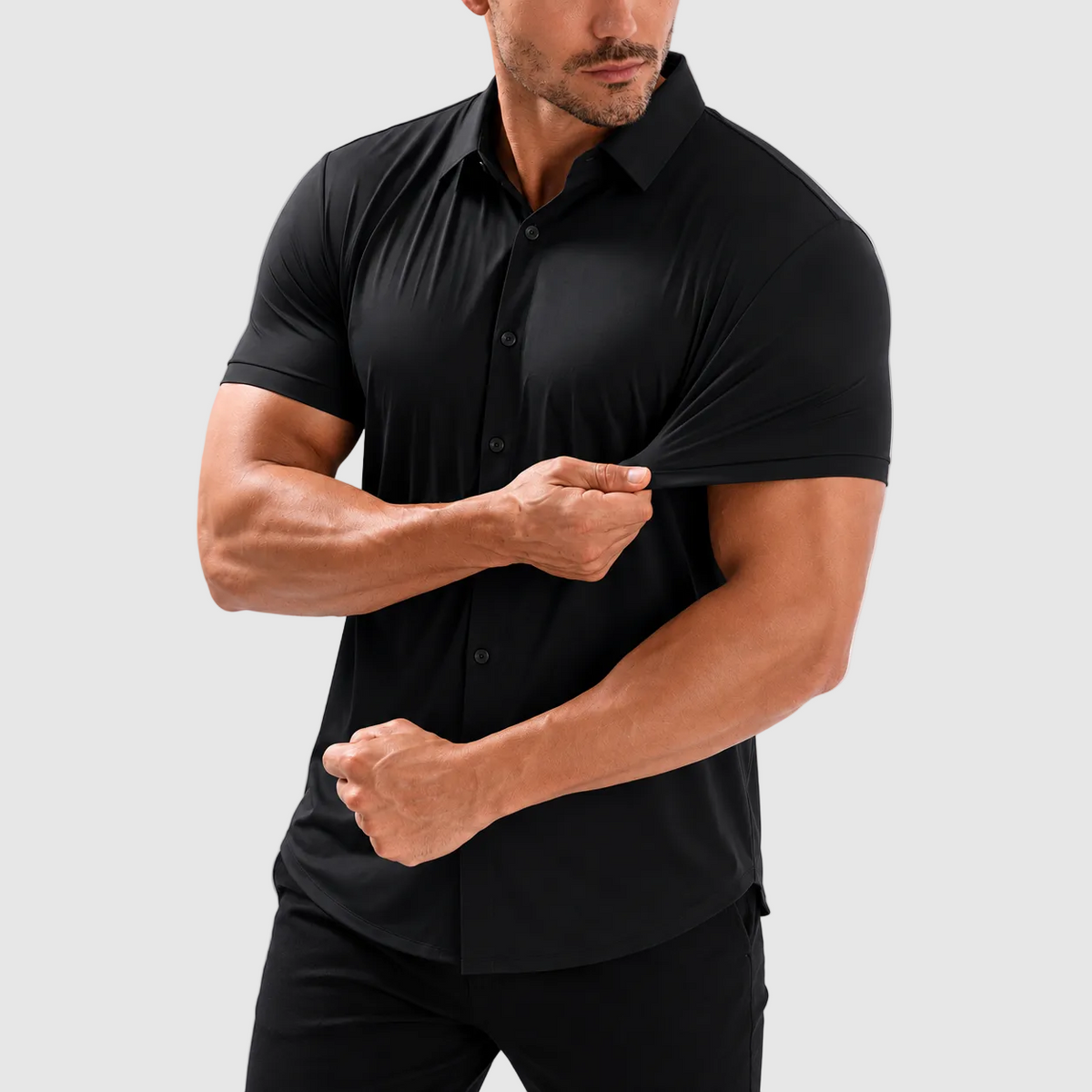 Oak & Weston Muscle Stretch Shirt