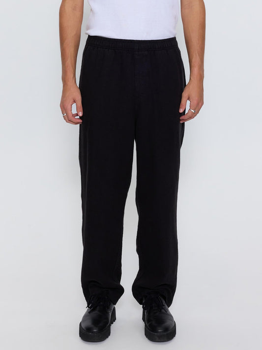Hemp Minimal Thrills Pant - Black