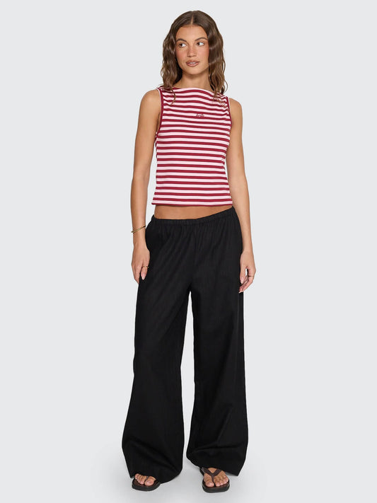 Lettie Elastic Pant - Black