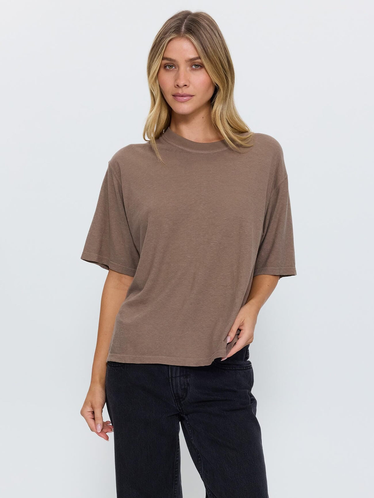 Hemp Square Tee - Falcon