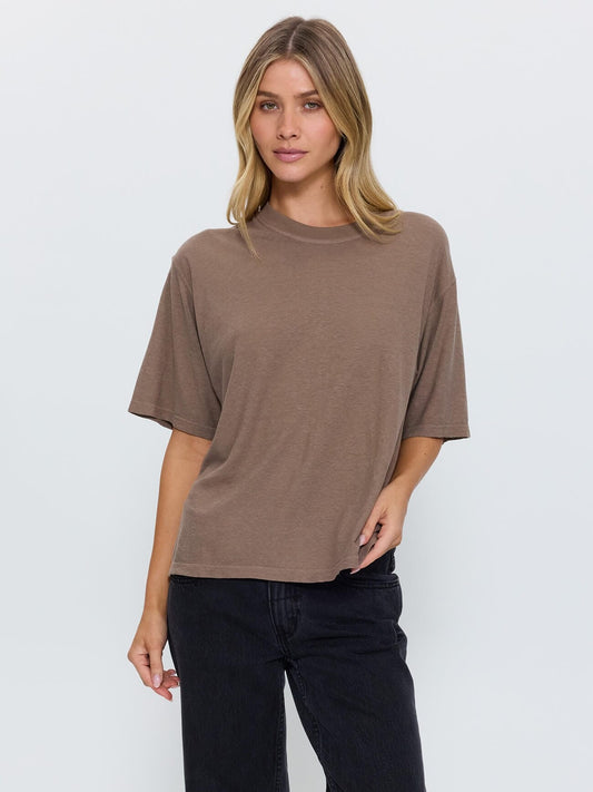 Hemp Square Tee - Falcon